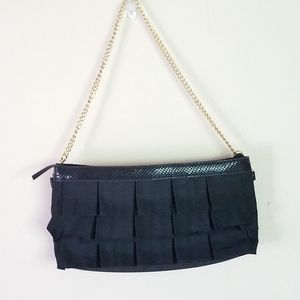 Femme Couture Bella Black Clutch/Purse